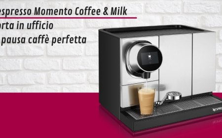 Nespresso Momento Coffee & Milk porta in ufficio la pausa caffè perfetta