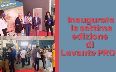 Inaugurata la settima edizione di Levante PROF