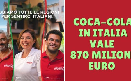 Coca-Cola in Italia vale 870 milioni euro