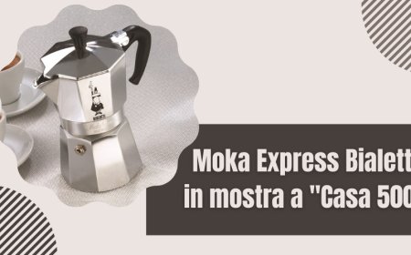Moka Express Bialetti in mostra a "Casa 500"