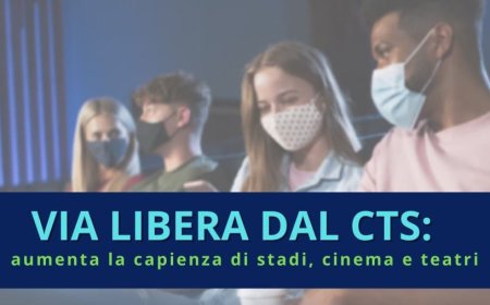 Via libera dal CTS: aumenta la capienza di stadi, cinema e teatri