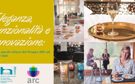 Eleganza, funzionalità e innovazione: le tre parole chiave del Gruppo ARC ad HOST 2021