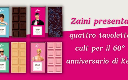 Zaini presenta quattro tavolette cult per il 60° anniversario di Ken