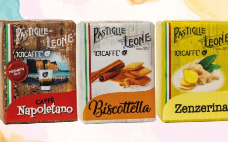 L'incontro fra 101CAFFE' e Pastiglie Leone in tre gusti ormai iconici