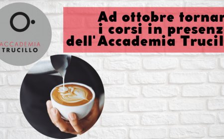 Ad ottobre tornano i corsi in presenza dell'Accademia Trucillo
