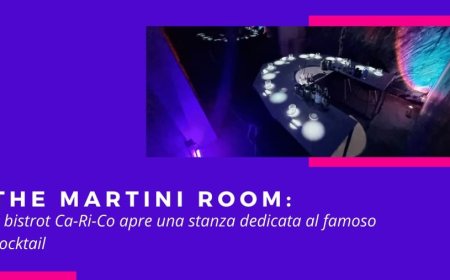 The Martini Room: il bistrot Ca-Ri-Co apre una stanza dedicata al famoso cocktail