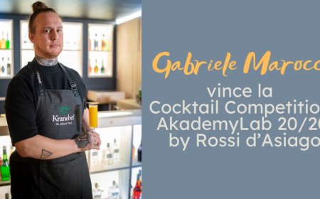 Gabriele Marocco vince la Cocktail Competition AkademyLab 20/20 by Rossi d’Asiago