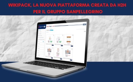 Wikipack, la nuova piattaforma creata da H2H per il Gruppo Sanpellegrino