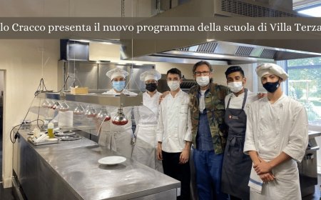 Carlo Cracco presenta il nuovo programma della scuola di Villa Terzaghi