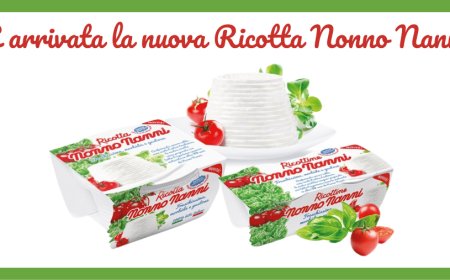 È arrivata la nuova Ricotta Nonno Nanni