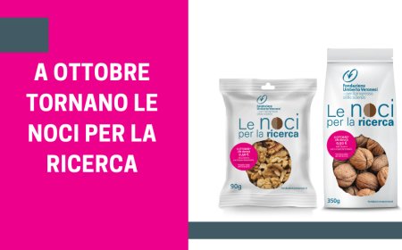 A ottobre tornano Le noci per la ricerca