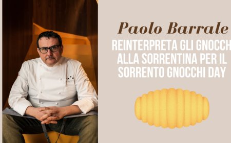 Paolo Barrale reinterpreta gli gnocchi alla sorrentina per il Sorrento Gnocchi Day