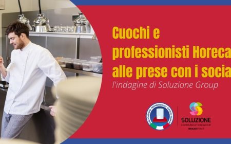Cuochi e professionisti Horeca alle prese con i social: l'indagine di Soluzione Group