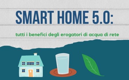 Smart Home 5.0: tutti i benefici degli erogatori di acqua di rete