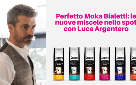 Perfetto Moka Bialetti: le nuove miscele "perfette" presentate da Luca Argentero