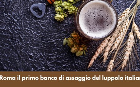 A Roma il primo banco di assaggio del luppolo italiano