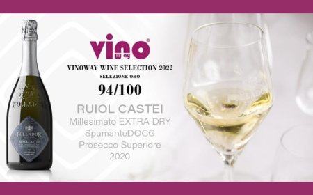 Follador Prosecco 1769 conquista un altro oro al Vinoway Selection 2022