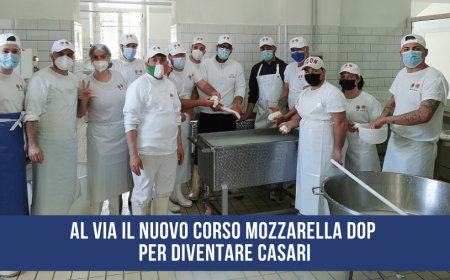 Al via il nuovo corso Mozzarella Dop per diventare casari