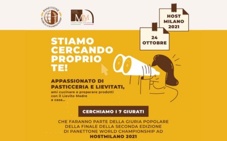 Panettone World Championship cerca giurati per la finale ad Host 2021