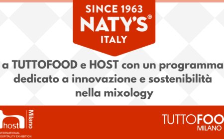 NATY’S a TUTTOFOOD e HOST con un programma dedicato a innovazione e sostenibilità nella mixology