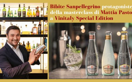 Bibite Sanpellegrino protagoniste della masterclass di Mattia Pastori a Vinitaly Special Edition