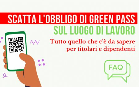 Scatta l'obbligo di Green Pass sul luogo di lavoro. Tutto quello che c'è da sapere per titolari e dipendenti