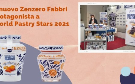 Il nuovo Zenzero Fabbri protagonista a World Pastry Stars 2021