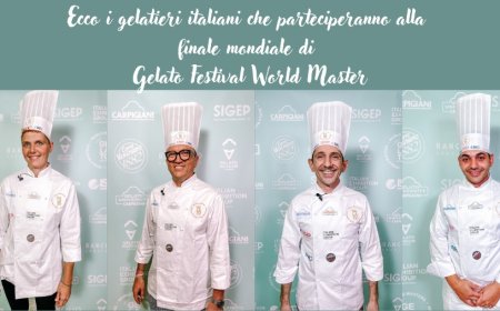 Ecco i gelatieri italiani che parteciperanno alla finale mondiale di Gelato Festival World Master