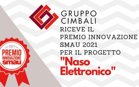 Gruppo Cimbali riceve il Premio Innovazione Smau 2021 per il progetto "Naso Elettronico"