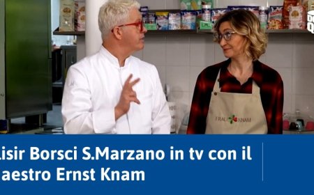 Elisir Borsci S.Marzano in tv con il Maestro Ernst Knam