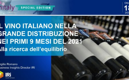 Il mercato dei vini nella distribuzione moderna. Una disamina IRI per Vinitaly