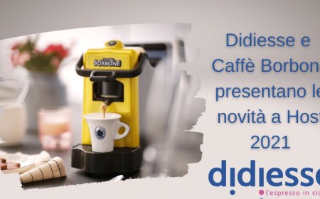 Didiesse e Caffè Borbone presentano le novità a Host 2021