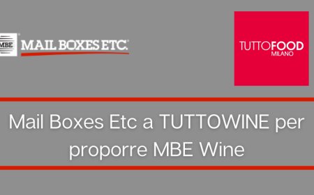 Mail Boxes Etc a TUTTOWINE per proporre MBE Wine