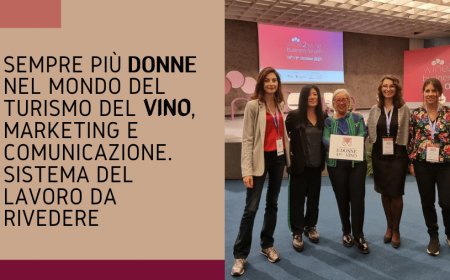 Sempre più donne nel mondo del turismo del vino, marketing e comunicazione. Sistema del lavoro da rivedere