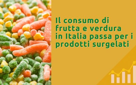 Il consumo di frutta e verdura in Italia passa per i prodotti surgelati