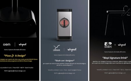 HOST 2021: Whynot Design a fianco di Carpigiani Horeca, Biepi e OEM