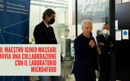 Il maestro Iginio Massari avvia una collaborazione con il laboratorio Micro4Food