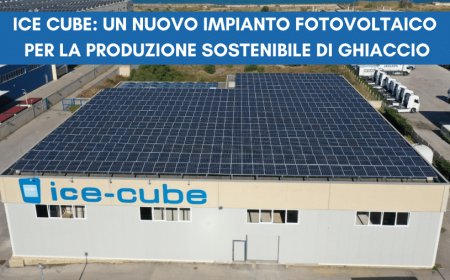 Ice Cube: un nuovo impianto fotovoltaico per la produzione sostenibile di ghiaccio
