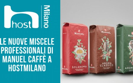 Le nuove miscele professionali di Manuel Caffè a HostMilano