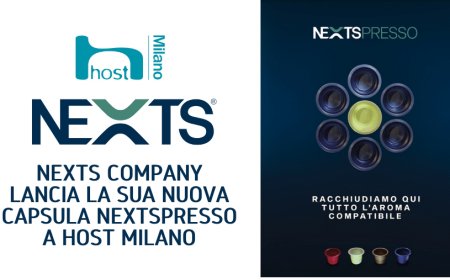 NEXTS COMPANY lancia la sua nuova capsula NEXTSPRESSO a Host Milano