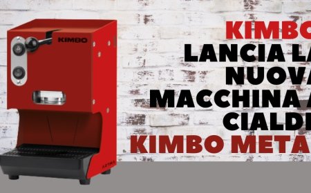 Kimbo lancia la nuova macchina a cialde Kimbo Metal