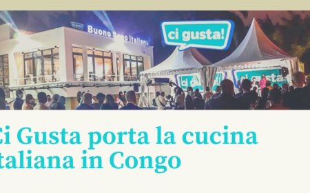 Ci Gusta porta la cucina italiana in Congo