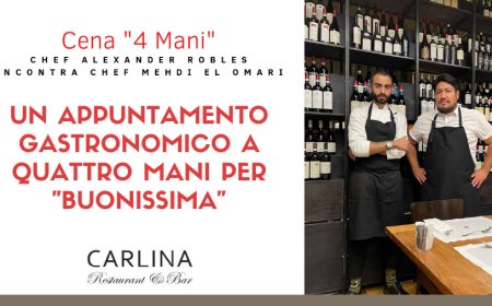 Un appuntamento gastronomico a quattro mani per "Buonissima"