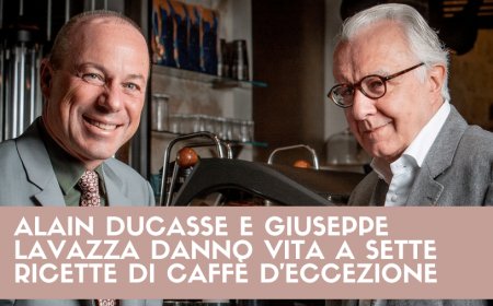 Alain Ducasse e Giuseppe Lavazza danno vita a sette ricette di caffè d’eccezione