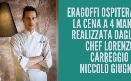 EraGoffi ospiterà la cena a 4 mani realizzata dagli chef Lorenzo Carreggio e Niccolò Giugni