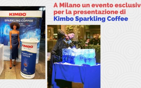 A Milano un evento esclusivo per la presentazione di Kimbo Sparkling Coffee