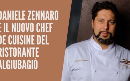 Daniele Zennaro è il nuovo chef de cuisine del ristorante Algiubagiò