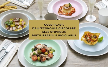 Gold Plast. Dall'economia circolare alle stoviglie riutilizzabili e riciclabili