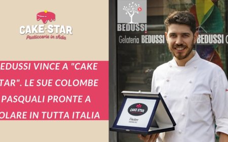 Bedussi vince a "Cake Star". Le sue colombe pasquali pronte a volare in tutta Italia