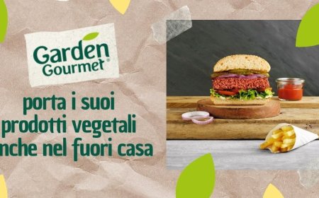 Garden Gourmet porta i suoi prodotti vegetali anche nel fuori casa